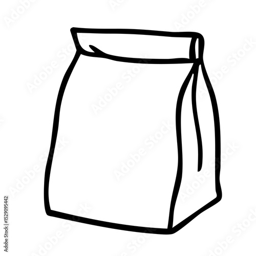 コーヒー豆　手書き　線画