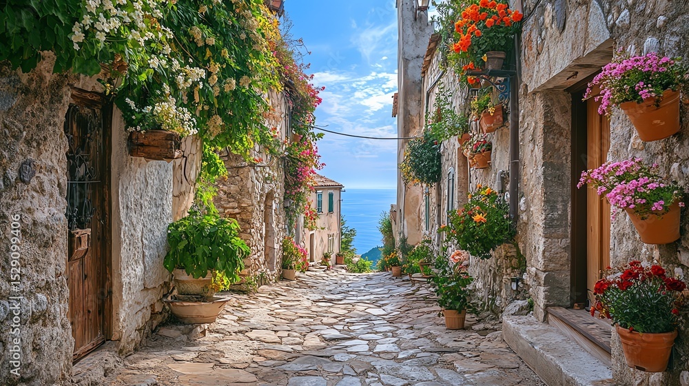 Fototapeta premium A picturesque travel destination.