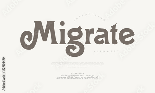 Playful retro serif with unique curls and vintage charm, perfect for posters, titles, and branding