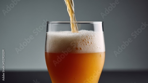 Wallpaper Mural Crisp Draft Beer Being Poured by Hand Torontodigital.ca