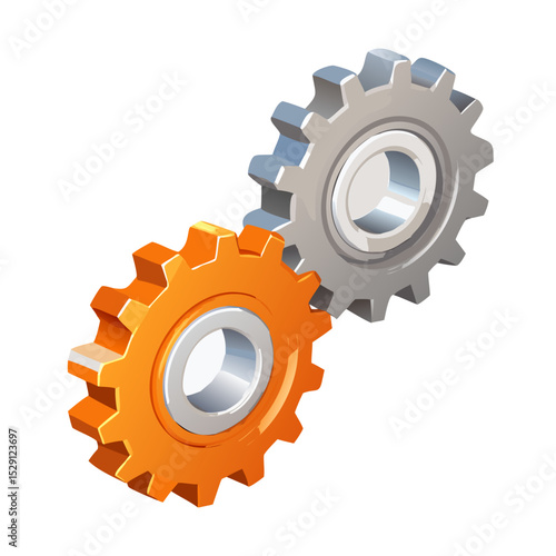 3d gears and cogs