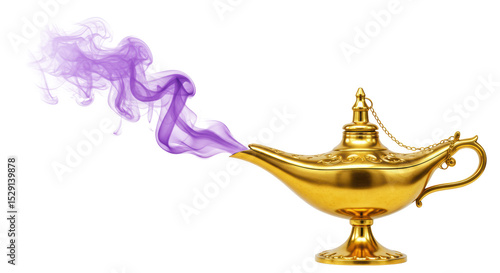 Photos Isolated Magic Lamp