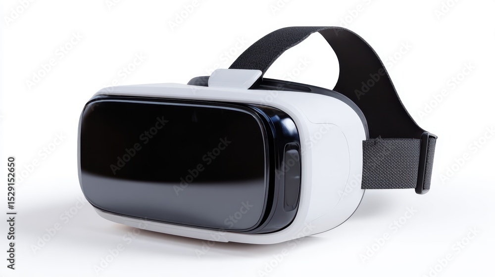 Virtual reality headset isolated on white background Virtual reality headset isolated on white background