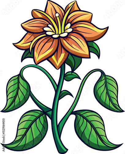 Creeper Flower png, creeper flower vector, Vine with transparent Background