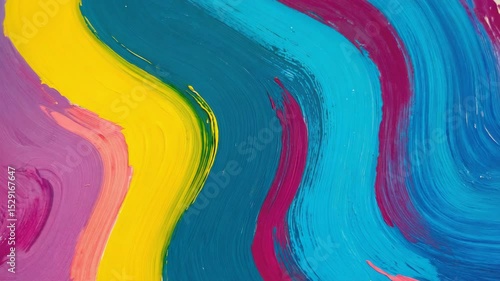 Wallpaper Mural Vibrant Abstract Texture with Fluid Watercolor Patterns and Bright Color Splashes Torontodigital.ca
