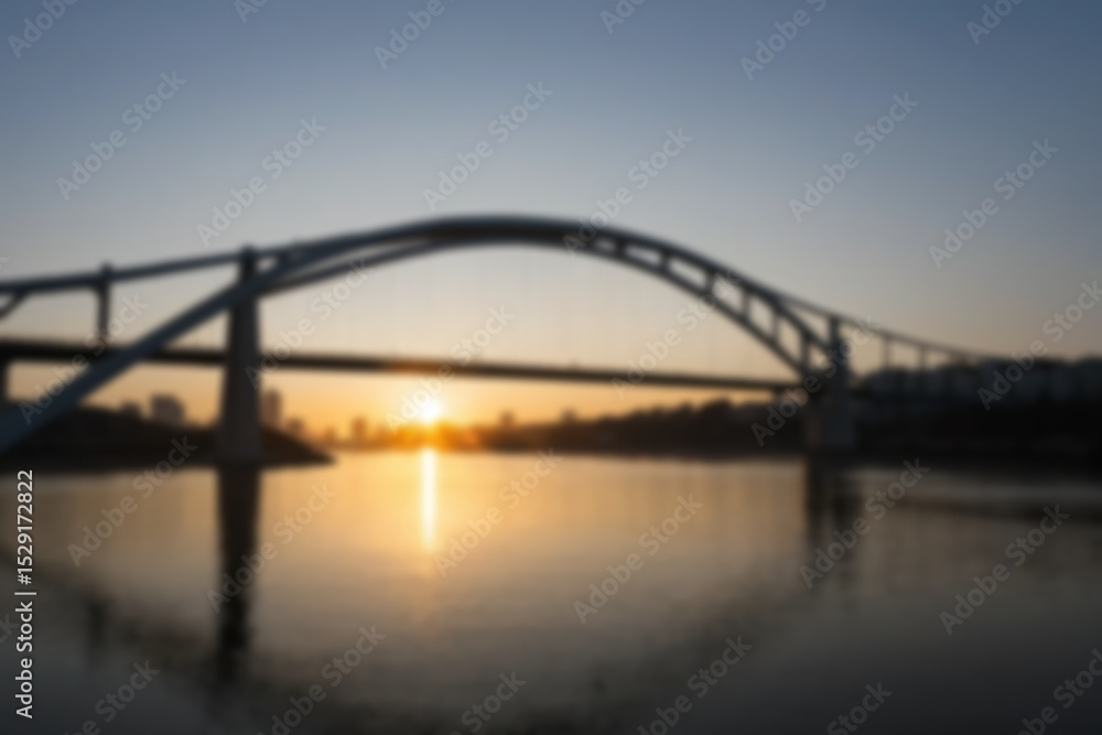 blurry photo of bridge in the afternoon showing beautiful sunset radiating from the corner of the bridge blurry photo of bridge in the afternoon showing beautiful sunset radiating from the corner of the bridge