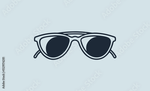 Summer sunglass silhouette,  black vector VARIOUS SUMMER SUNGLASS, palm trees summer sunglasses silhouette 
