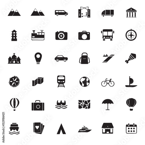 Airport Information icons pack