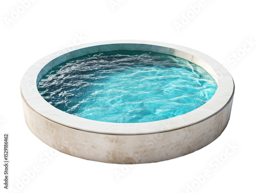 swimming pool on a transparent background, png