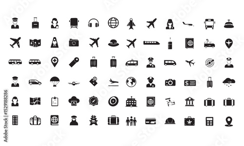 Airport Information icons pack