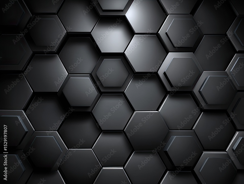 Abstract Hexagon Pattern Background Abstract Hexagon Pattern Background