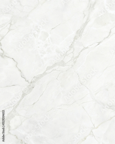 Wallpaper Mural White Marble Texture with Elegant Gray Veins and Polished Stone Surface Torontodigital.ca