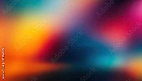 Abstract Colorful Blurred Background