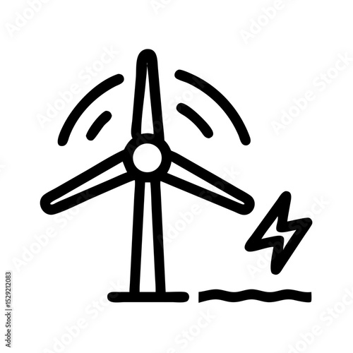 New energy solution icon set solar, energy, wind, biomass, geothermal, hydropower, renewable, sustainable, efficiency, wave, eolic, battery, storage, grid, turbine, hydrogen, and generator icons