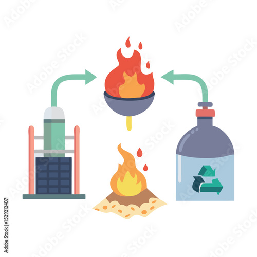 New energy solution icon set solar, energy, wind, biomass, geothermal, hydropower, renewable, sustainable, efficiency, wave, eolic, battery, storage, grid, turbine, hydrogen, and generator icons
