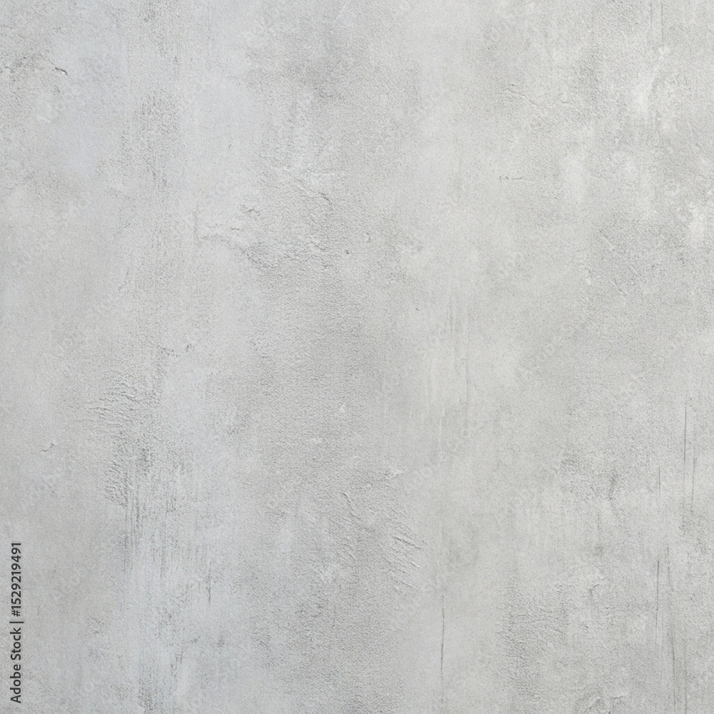 Naklejka premium Smooth Light Gray Concrete Wall Texture with Subtle Imperfections