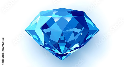Diamond on background, Shiny diamond illustration, Sparkling diamond image, Diamond gem background, Precious stone on background, Diamond with light rays, Crystal diamond on surface, Brilliant cut dia