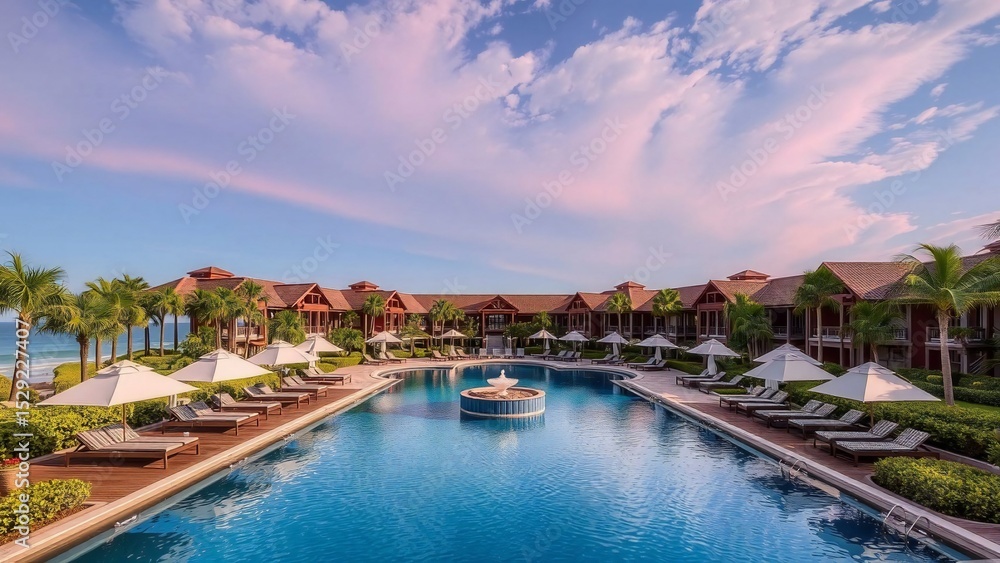 Fototapeta premium Luxury resort