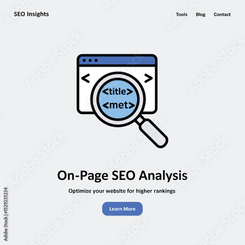 On page seo analysis website optimization for higher rankings
