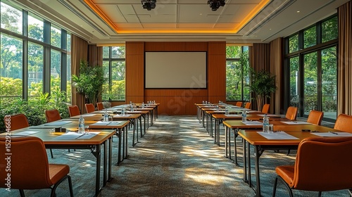 Image of a Conference Taking Place in a Large Auditorium