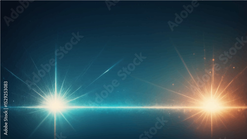 Abstract lens Optical Flare Glare Grunge Scratches and Dust Film Noise Grain Overlay blue Effect Vintage Retro Abstract Bokeh and Light Leaks with Retro Camera Defocused Blur.