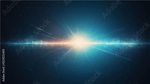 Abstract lens Optical Flare Glare Grunge Scratches and Dust Film Noise Grain Overlay blue Effect Vintage Retro Abstract Bokeh and Light Leaks with Retro Camera Defocused Blur.