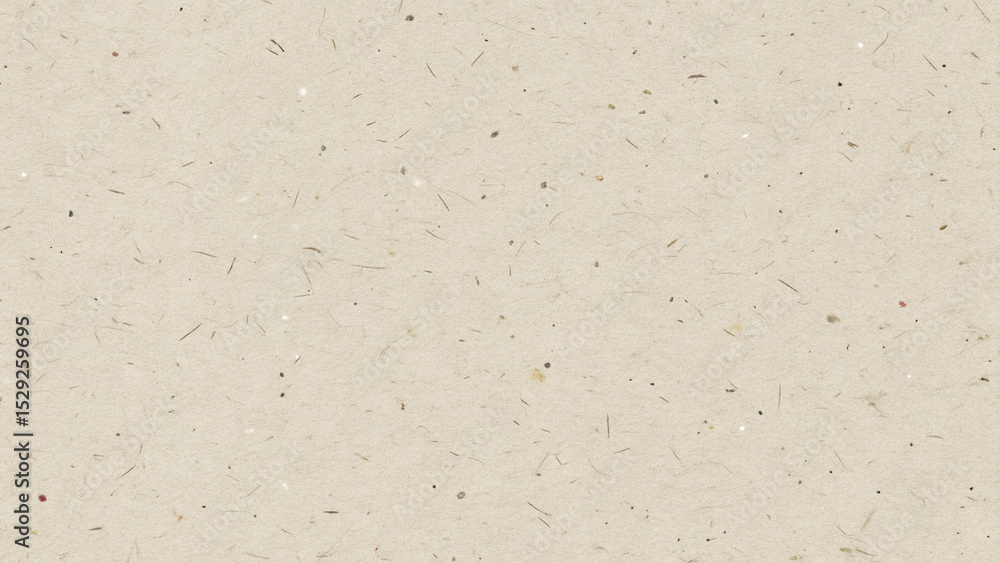 Natural Beige Recycled Paper Texture with Fibers and Organic Speckles Natural Beige Recycled Paper Texture with Fibers and Organic Speckles