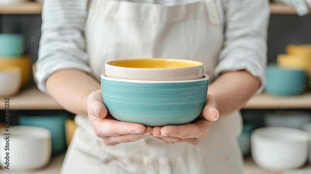 Handcrafted Pottery Workshop Filled with Creativity and Cheerful Expression A Cozy and Inspiring Space Showcasing the Art of Ceramic Craftsmanship Handcrafted Pottery Workshop Filled with Creativity and Cheerful Expression A Cozy and Inspiring Space Showcasing the Art of Ceramic Craftsmanship