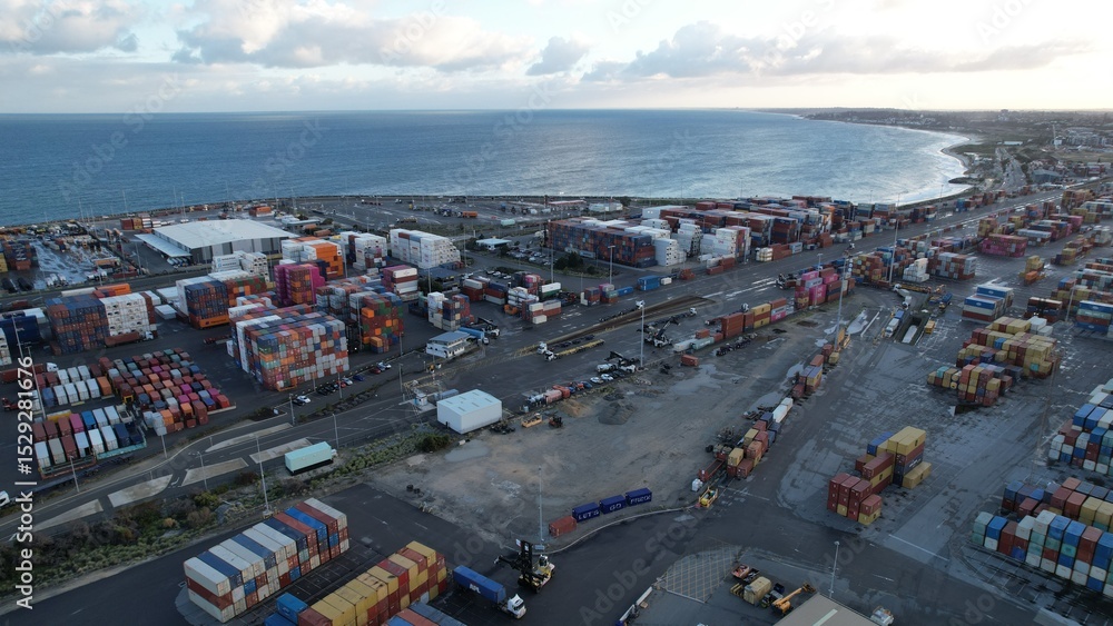 Obraz premium Fremantle, Australia – June 5, 2025: Fremantle the Port City of Perth Western Australia
