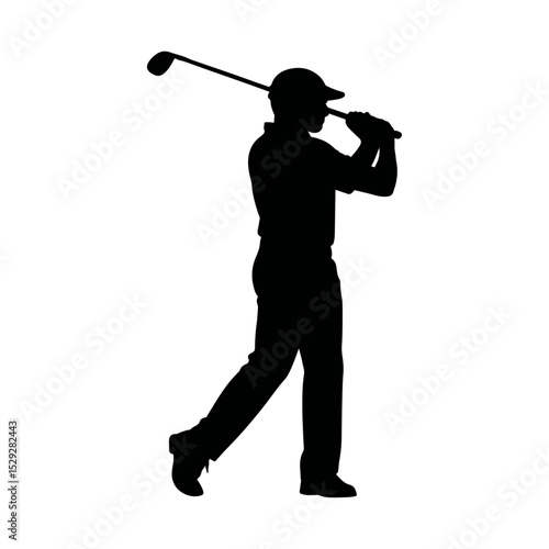 Golf Player vector