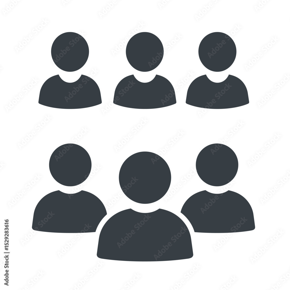 business people icon set business people icon set
