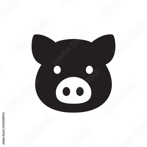 pig face icon 