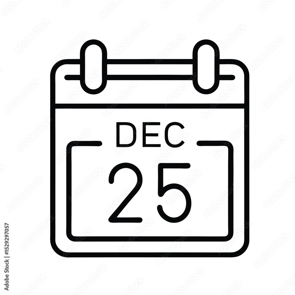 Vector Calendar Icon – Date and Schedule Management Symbol Vector Calendar Icon – Date and Schedule Management Symbol