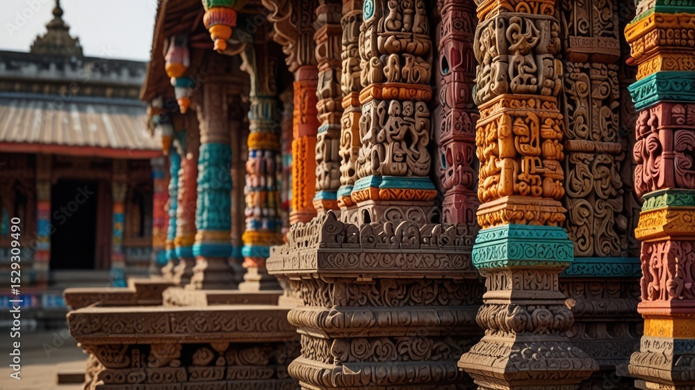 Fototapeta premium Religious Heritage Site in India