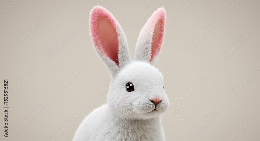 Obraz premium White Rabbit Image