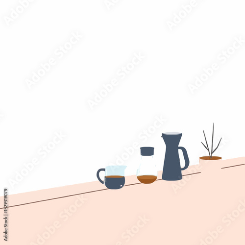 Healthy Morning Routine during a Rooftop