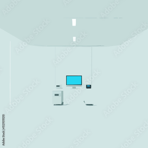 Innovative Precise Laboratory with Computer
