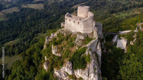 Srebernik castle in Bosnia and Hercegovina