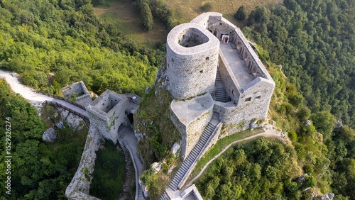 Srebernik castle in Bosnia and Hercegovina