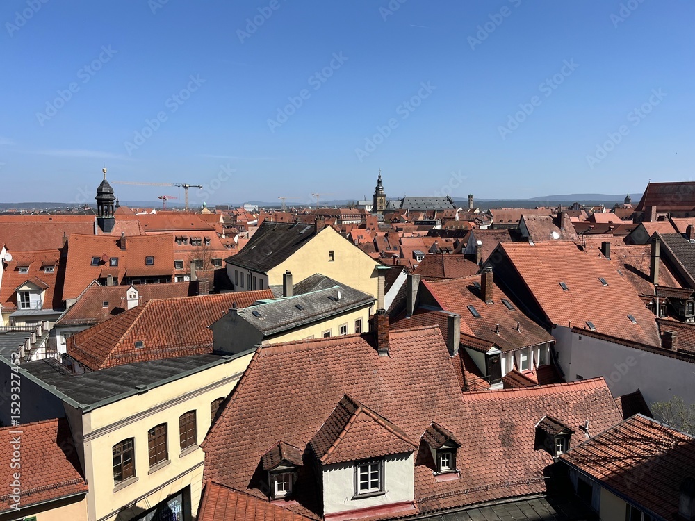 landscape in Bamberg, Bavaria, Germany landscape in Bamberg, Bavaria, Germany