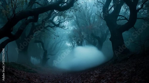 Dark Fantasy Forest Path