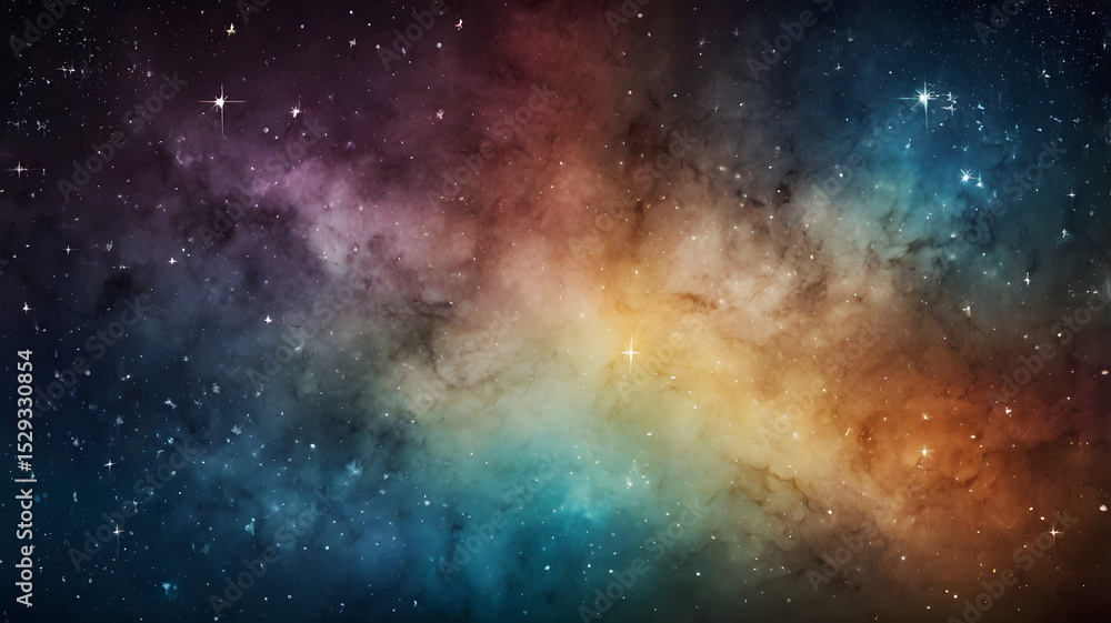 Fototapeta premium space background with stars