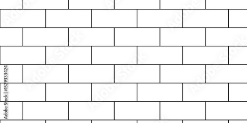 Seamless Pavement seamless mosaic stone concrete wall surface tiles. subway vector block rock white brick wall texture background.	
