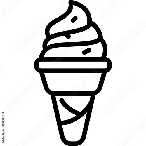 ice cream vector icon llustration