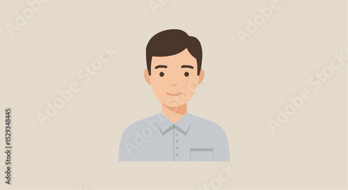 Portrait of a handsome doctor with a stethoscope, a concept illustration of a successful medical professional