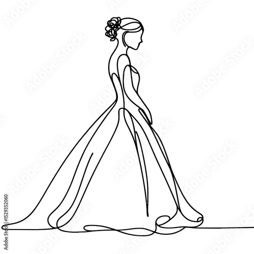 Girl walking in gown — Graduation poise and quiet confidence
