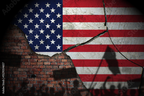 Fotografía America Rocked by Demonstrations