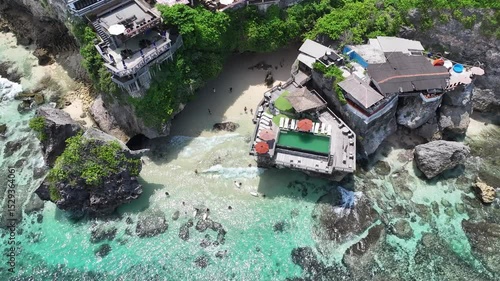 Cliffside Beach Bars in Uluwatu, Bali