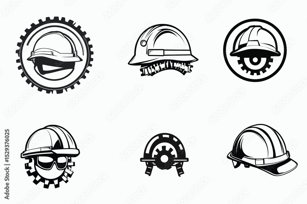 Fototapeta premium construction helmet
