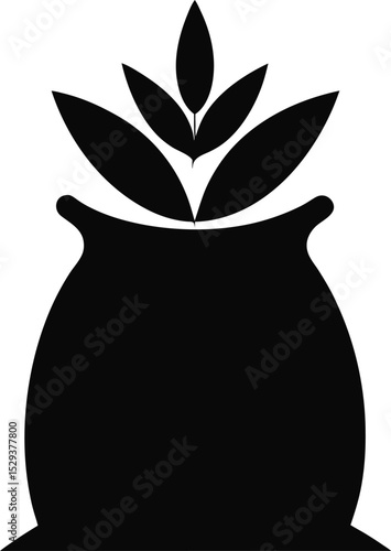 Grain Bag Silhouette: Food Storage

